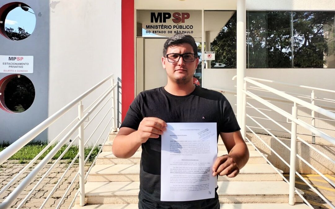 Vinícius Aith pede ao MP exclusão de conteúdo impróprio na Internet