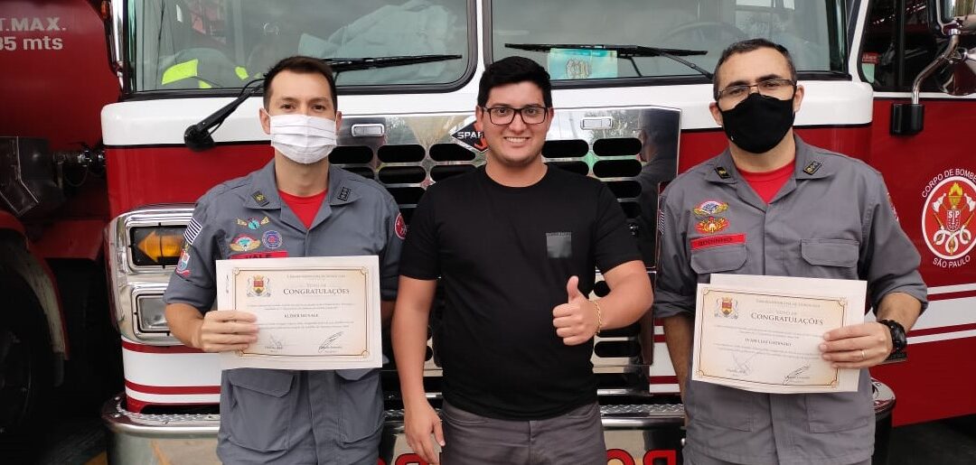 Homenagem  à chefia dos Bombeiros de Sorocaba e região