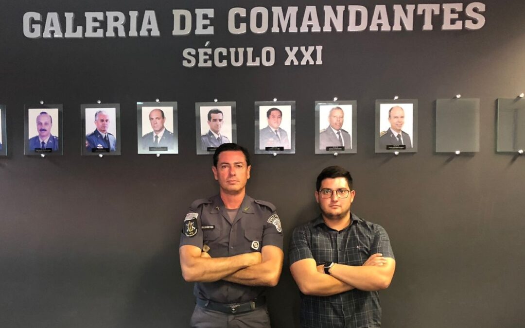 Vereador Vinícius Aith se reúne com o comando da Polícia Militar de Sorocaba