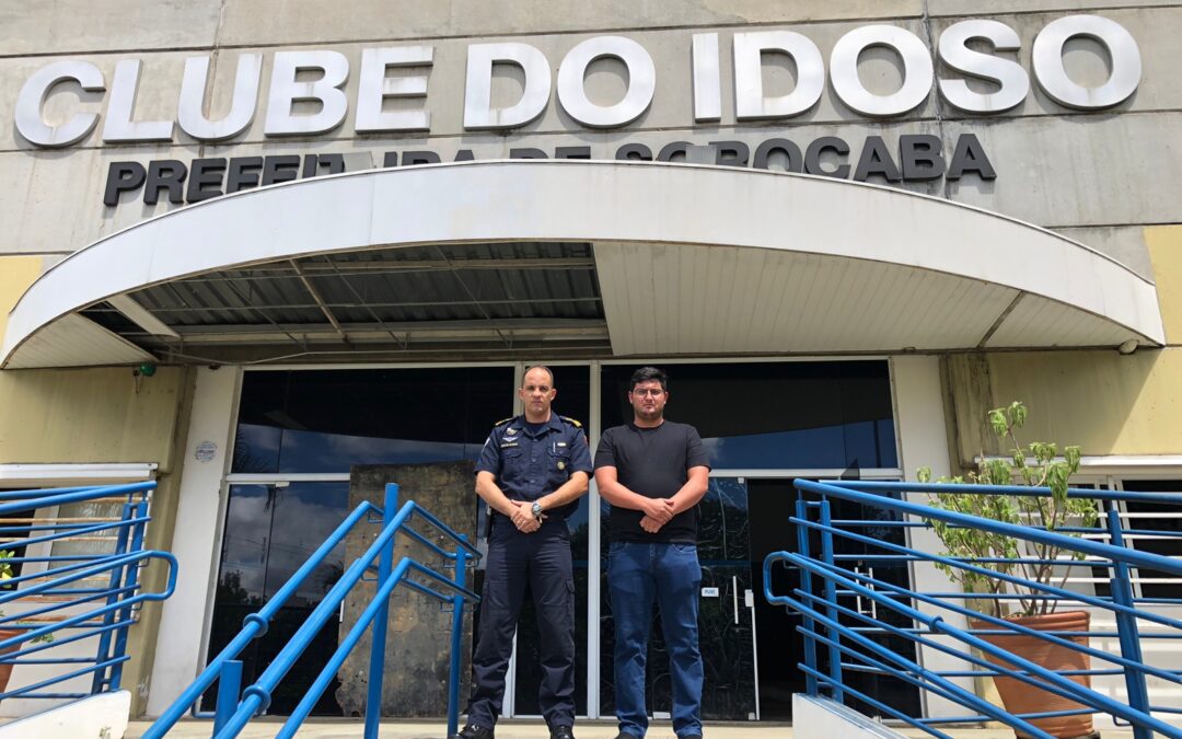 Vereador Aith visita Clube do Idoso e verifica reclamações de furtos e vandalismo