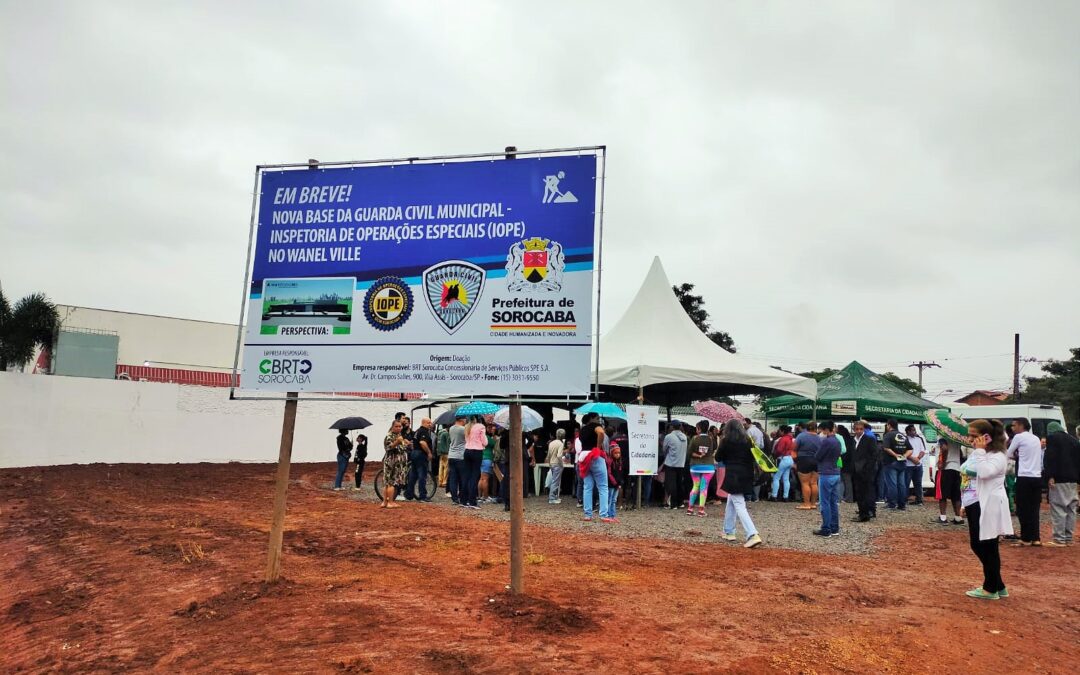 Vereador Aith comemora início da implantação da base da GCM na Zona Oeste